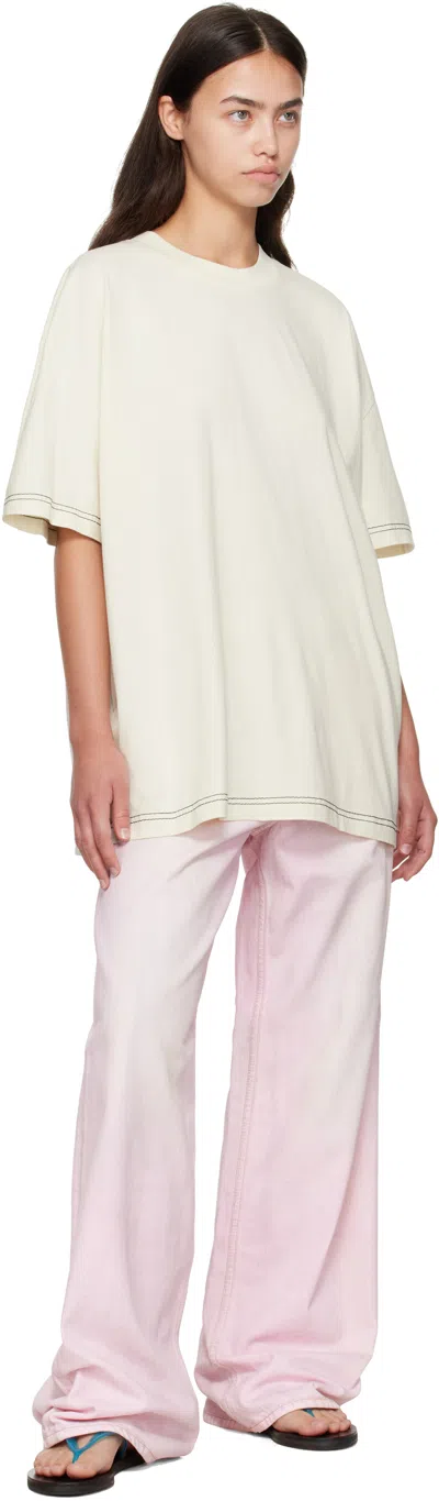 Acne Studios 1981 Vintage Wide Jeans In Pink