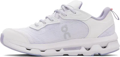On Purple Cloudze Mo Sneakers In White