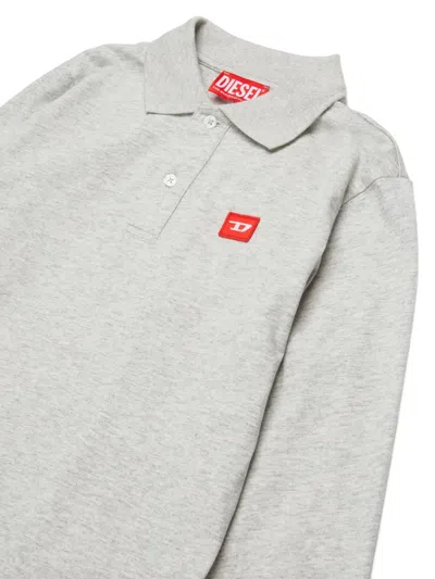 Diesel Takao Polo Shirt In Gray