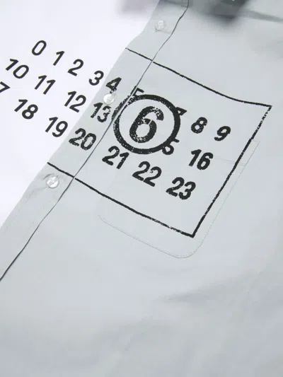 Mm6 Maison Margiela Cotton Shirt In Multi