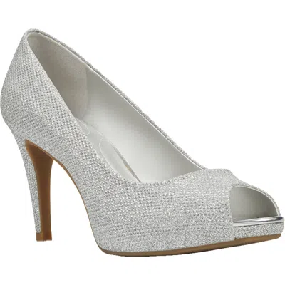 Bandolino Rainaa 2 Womens Dressy Platform Peep-toe Heels In Multi