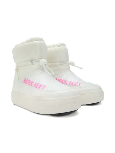 Moon Boot Padded Mid-calf Snow Boots In Neutral