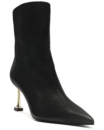 Schutz Frienze Leather Bootie In Black