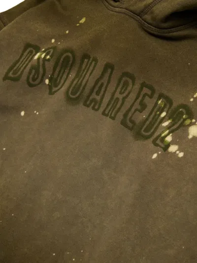 Dsquared2 Kids Hoodie With Logo In Brown
