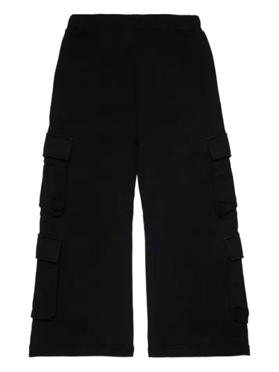 Diesel Cotton Trousers In Black