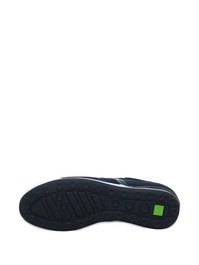Hugo Boss Arkansas Low Profile Trainers In Blue