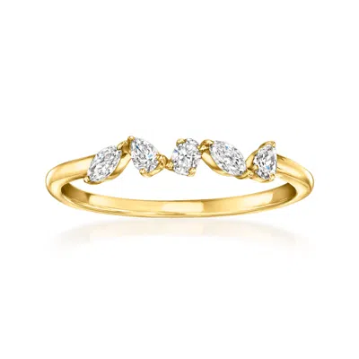 Rs Pure By Ross-simons Multi-shaped Lab-grown Diamond Ring In 18kt Gold Vermeil In White