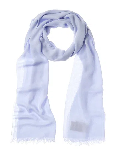 Bruno Magli Cashmere-blend Crinkle Wrap In Blue