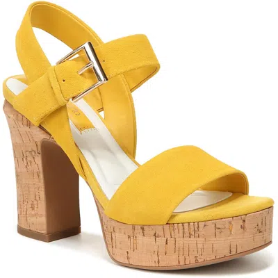 Franco Sarto Scarlett Womens Strappy Cork Platform Sandals In Multi