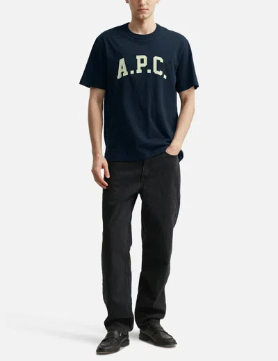 Apc A.p.c. T-shirts And Polos In Blue