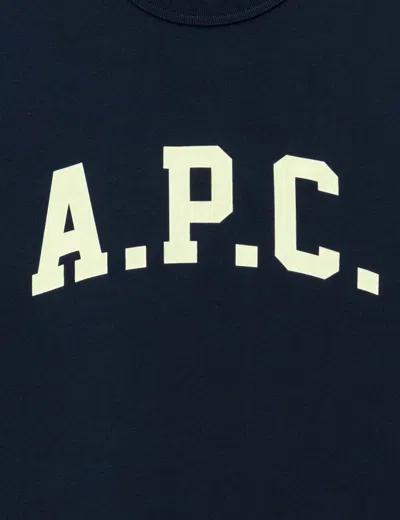 Apc A.p.c. T-shirts And Polos In Blue