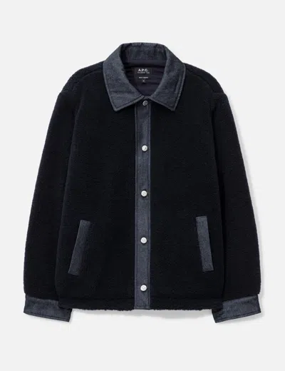 Apc A.p.c. Outerwears In Black