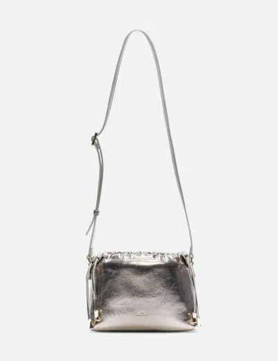 Apc Ninon Mini Bag In Silver