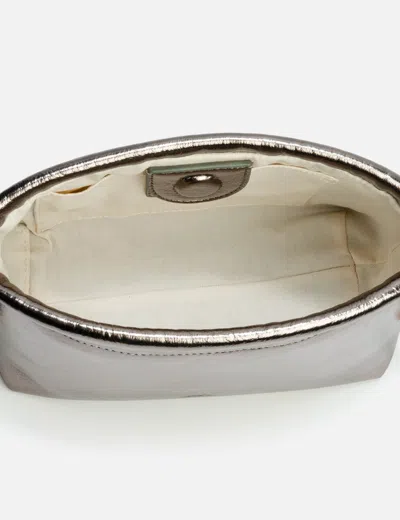 Apc Ninon Mini Bag In Silver