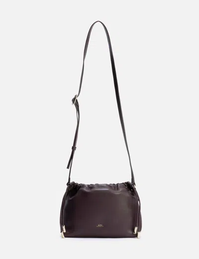 Apc Adjustable-strap Drawstring Shoulder Bag
