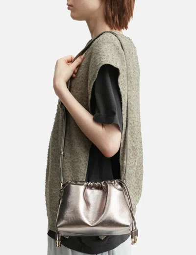 Apc Ninon Mini Bag In Silver