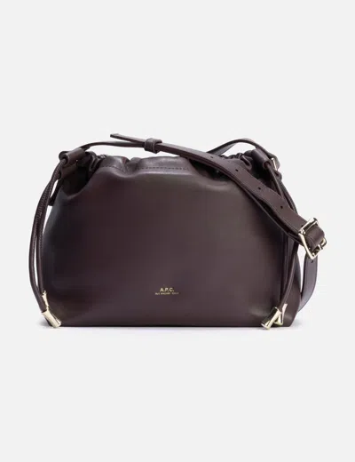 Apc Adjustable-strap Drawstring Shoulder Bag