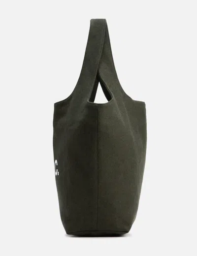 Apc A.p.c. Black Tote Bags Women In Green