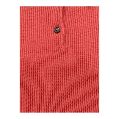 Brunello Cucinelli Knit Sweater In Red