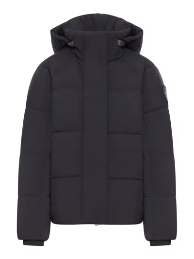 Canada Goose Down Water-resistant Junction Parka In Black