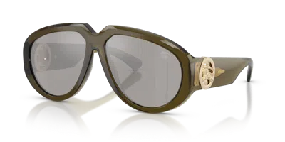 Burberry Woman Sunglass Be4479u In Green