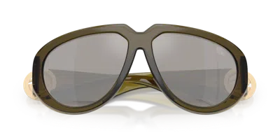 Burberry Woman Sunglass Be4479u In Green