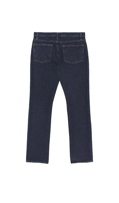 Frame Jetset Modern Straight Denim Jeans In Blue