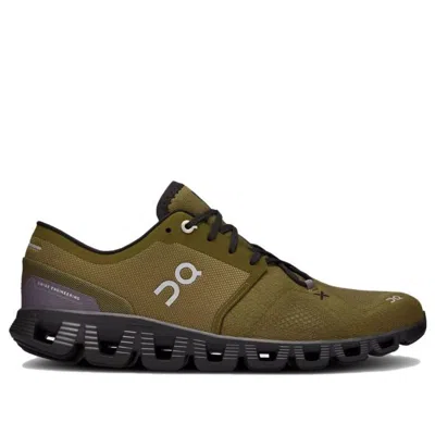 On Cloud X 3 Training Shoe In Green