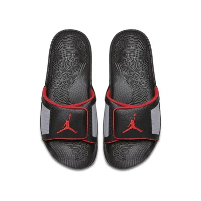 Air Jordan Hydro 3 Retro Slide 'black Red Grey'
