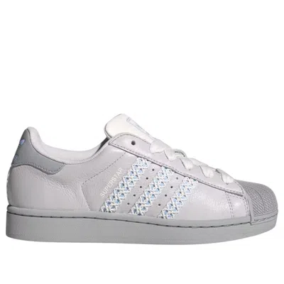 Adidas Originals (wmns) Adidas Superstar Ii 'grey White Stone' In Gray