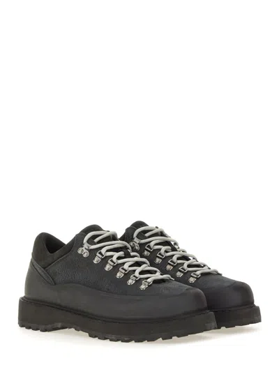 Diemme Cornaro Gomma Ankle Boots In Black
