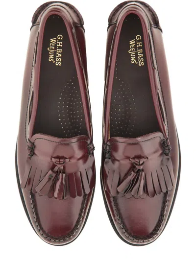Gh Bass G.h. Bass Moccasin "weejuns Esther Kiltie" In Red