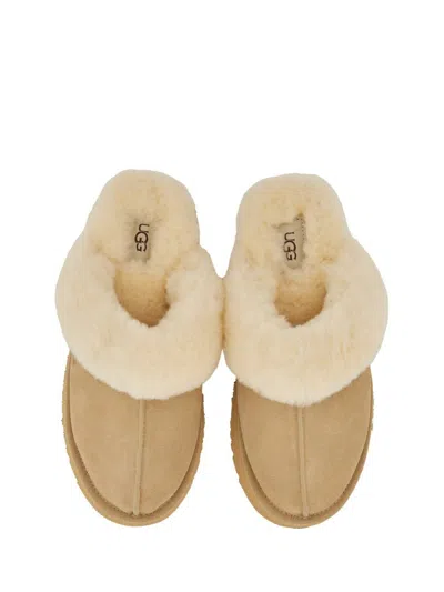 Ugg Slipper "disquette" In Sand