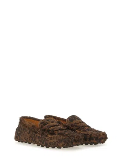 Tod's Gommino Macro Loafers In Black