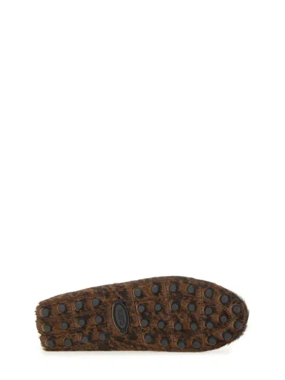Tod's Gommino Macro Loafers In Black