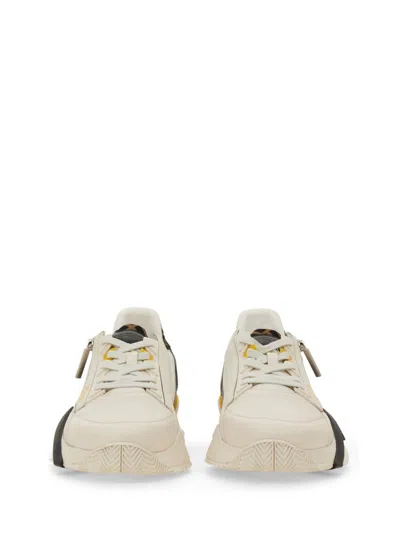 Fendi Flow Sneaker With Distinctive Monogram Accents In Black