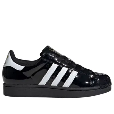 Adidas Originals Womens Adidas Superstar Ii Patent-leather Trainers In Multi
