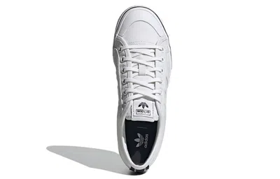 Adidas Originals Nizza Platform W X Parley Women's Low Shoe Cloud White/cloud White/core Black In Multi