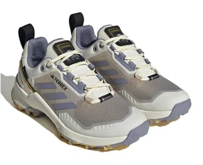 Adidas Originals (wmns) Adidas National Geographic X Terrex Swift R3 Gore-tex 'white Silver Violet' In Multi