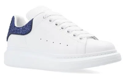 Alexander Mcqueen (wmns)  Oversized Sneaker 'white Navy Glitter' In Multi