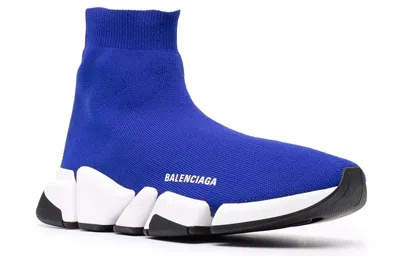 Balenciaga Speed 2.0 Sock Sneaker In Blue