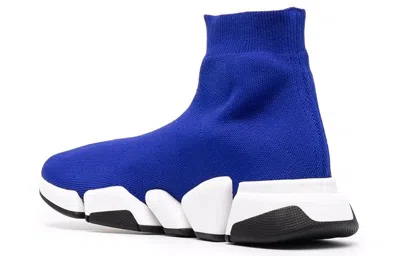 Balenciaga Speed 2.0 Sock Sneaker In Blue