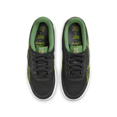 Nike (gs)  Air Force 1 Lv8 'ny Vs Ny' In Black