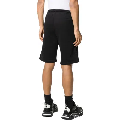 Off-white Men's  Logo Solid Color Casual Shorts Version Black