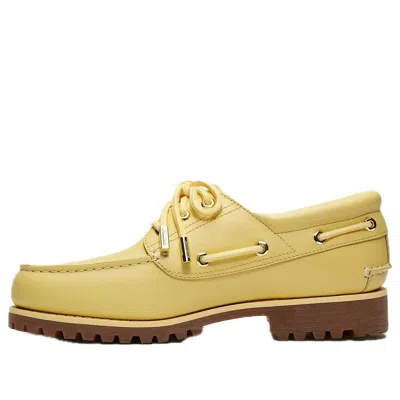 Timberland 3-eye Classic Lug Boat Shoe 'jacquemus La Bateau' In Yellow