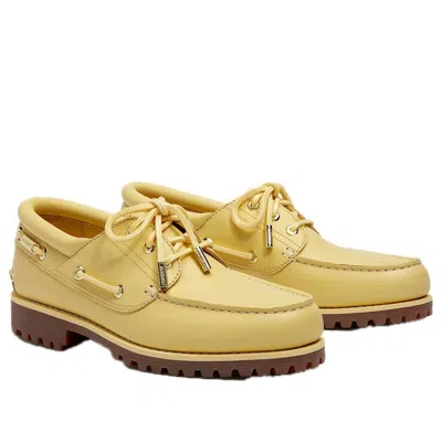 Timberland 3-eye Classic Lug Boat Shoe 'jacquemus La Bateau' In Yellow