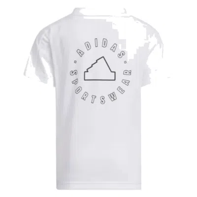 Adidas Originals (ps) Adidas Sportswear T-shirt Asia Sizing 'white Teal'
