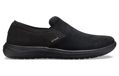 Crocs Reviva Suede Slip-on 'black'