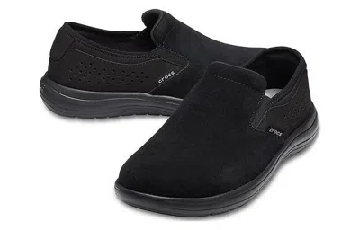 Crocs Reviva Suede Slip-on 'black'