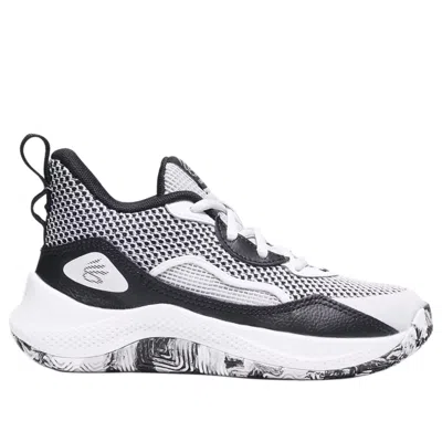 Under Armour (ps)  Curry 3z 24 'white Black' In Multi